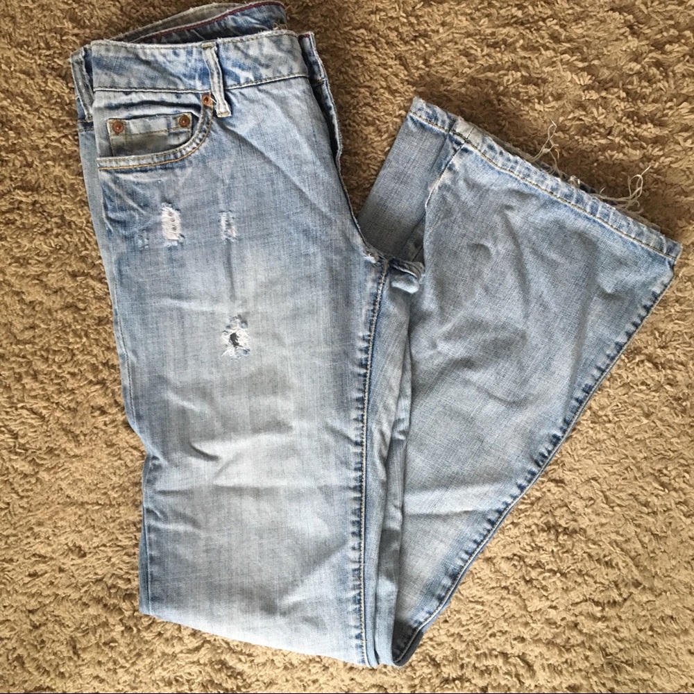 American Eagle Hipster Flare Jeans sz 6L
